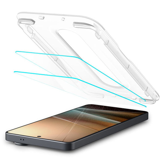 Προστατευτική μεμβράνη οθόνης Spigen GlastR EZ FIT Pro Anti-Reflection για Samsung Galaxy S26 Ultra S948, Ασφαλισμένο γυαλί, Πλήρης κόλλα, Σετ 2 τεμαχίων