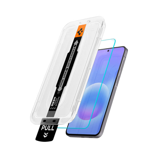 Spigen GlastR EZ FIT Pro Screen Protector for Samsung Galaxy A57 5G, Tempered Glass, Full Glue, Set of 2 pieces AGL11397