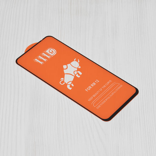 Προστατευτική μεμβράνη οθόνης Techsuit για Xiaomi Poco M6 4G / Redmi 13 / 12 5G / 12, Ασφαλισμένο γυαλί, Full Glue, 111D, Μαύρο