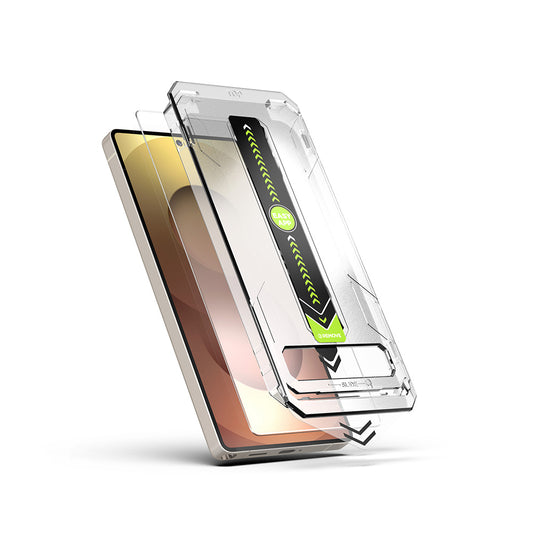 Προστατευτική Μεμβράνη Οθόνης Techsuit TitanGlass CrystalHD για Samsung Galaxy S26 Ultra S948, Ενισχυμένο Γυαλί, Full Glue