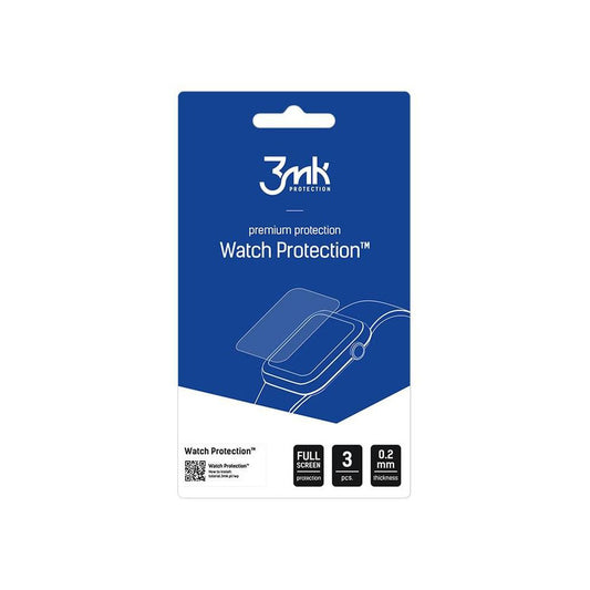 Προστατευτική Μεμβράνη 3MK FlexibleGlass για Xiaomi Watch S4, Σετ 3 τεμαχίων, Εύκαμπτο Γυαλί