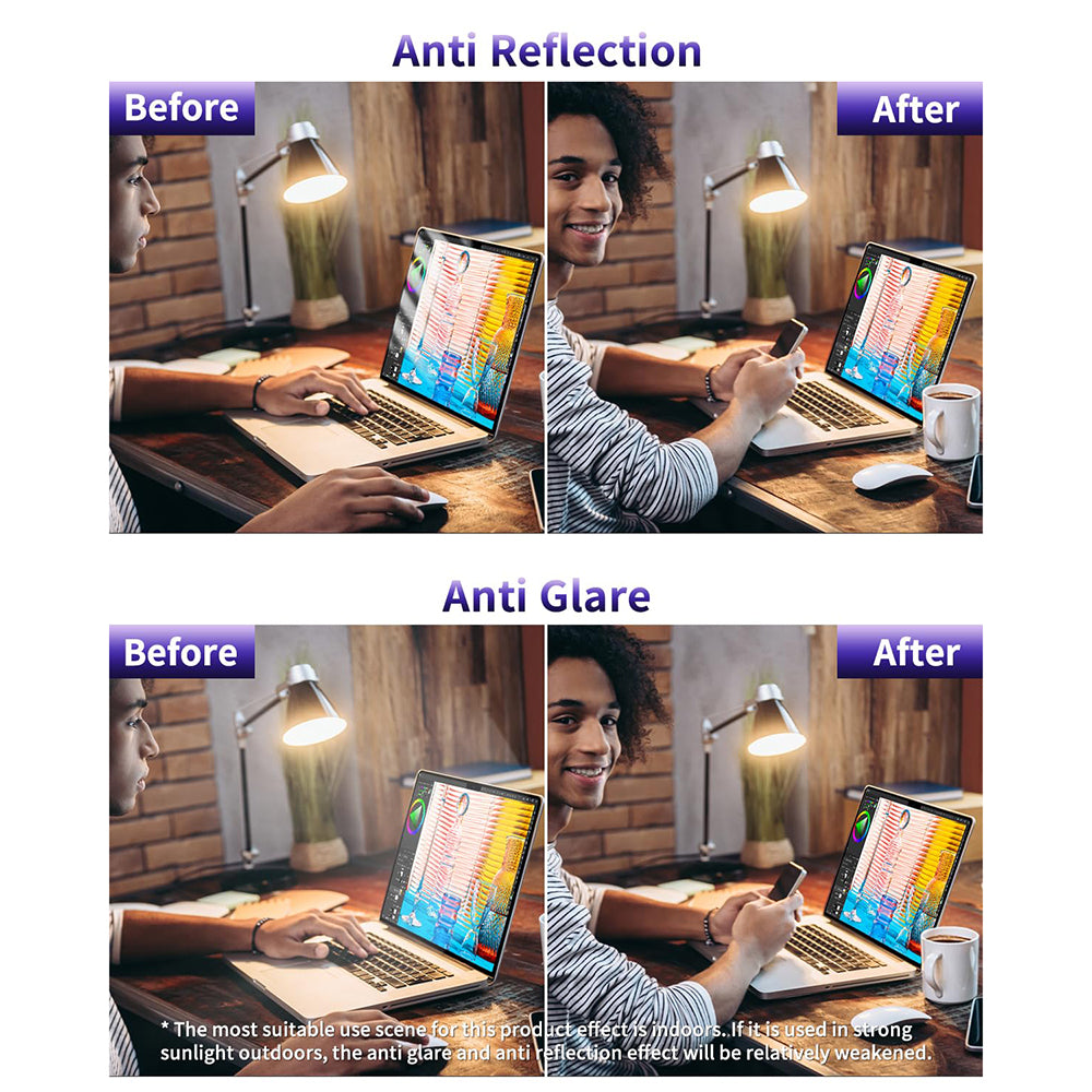 Προστατευτική Μεμβράνη Οθόνης Anti Blue Light Techsuit VisionProX για Laptop 15.6inch, Πλαστική
