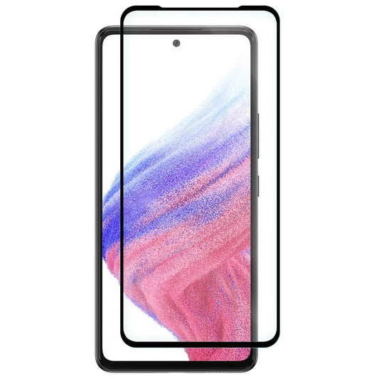 Προστατευτική Μεμβράνη Οθόνης OEM για Samsung Galaxy A53 5G A536, Ενισχυμένο Γυαλί, Πλήρης Κόλληση, 5D, Μαύρη