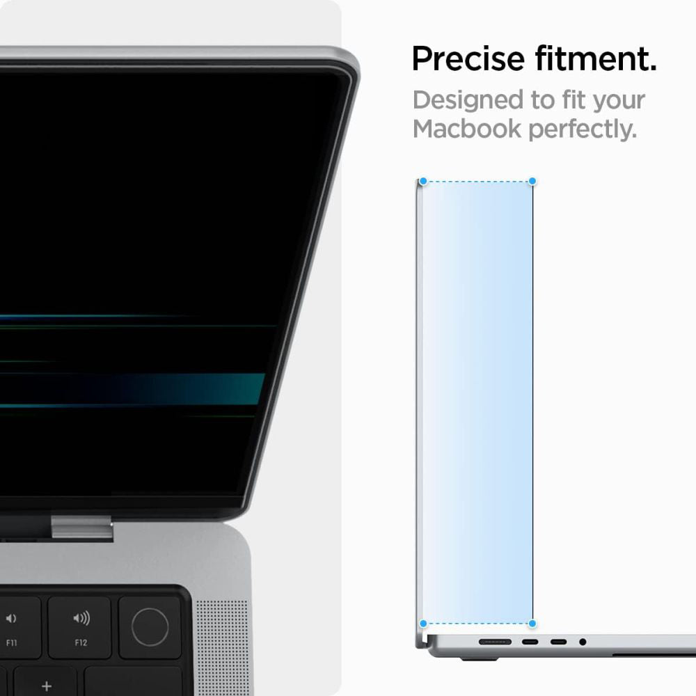Προστατευτική Μεμβράνη Οθόνης Privacy Spigen Safe View Magnetic για Apple MacBook Pro 14inch (2026) / (2025) / (2024) / (2023) / (2022) / (2021), Πλαστικό