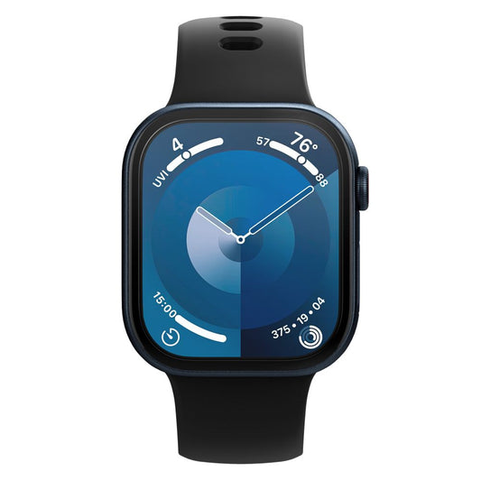 Προστατευτική Μεμβράνη Spigen Elite Shield EZ FIT για Apple Watch Series 10 46mm, Σετ 2 τεμαχίων, Πλαστικό AFL08579
