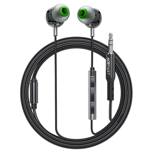 Ακουστικά Handsfree 3.5mm Acefast L4, Μαύρο