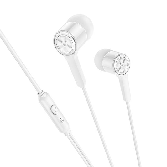 Handsfree 3.5mm HOCO M104, Λευκό
