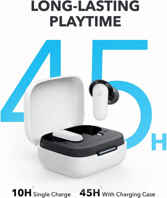 Handsfree Bluetooth Anker SoundCore P30i, TWS, ANC, Λευκό A3959321