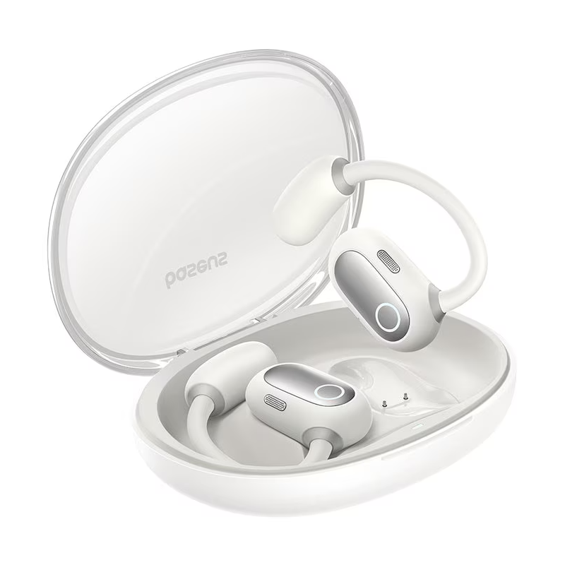 Handsfree Bluetooth Baseus Eli Sport 1, TWS, Λευκό A00064400221-00