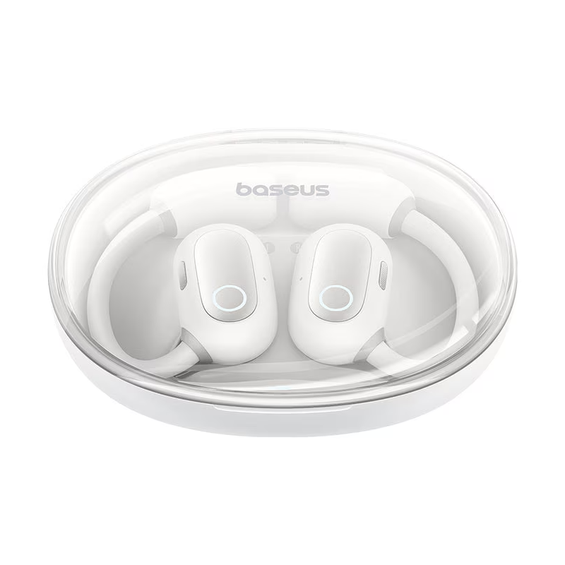 Handsfree Bluetooth Baseus Eli Sport 1, TWS, Λευκό A00064400221-00