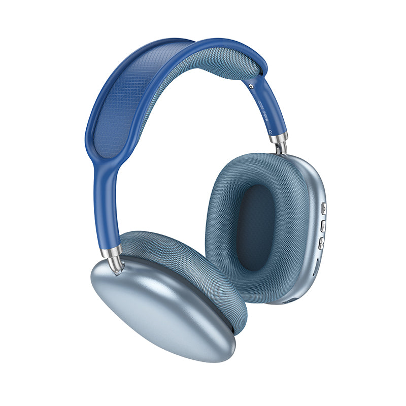 Ακουστικά Bluetooth Borofone BO22 Elegant, A2DP, Μπλε