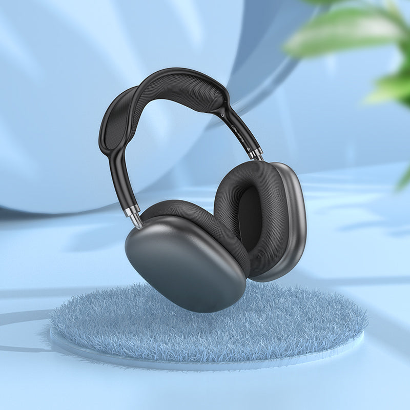 Handsfree Bluetooth Borofone BO22 Elegant, A2DP, Γκρι