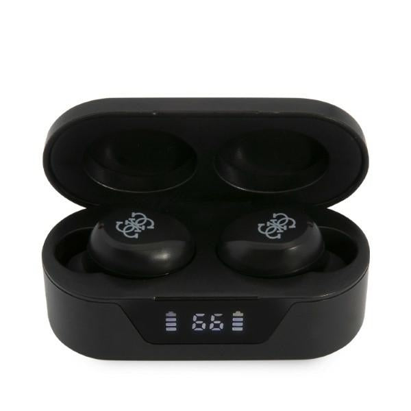 Handsfree Bluetooth Guess Classic Logo, TWS, Μαύρο