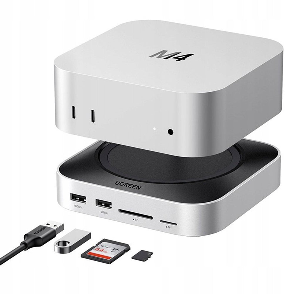 Πολυλειτουργικός Hub GREEN CM841 (65487) για Apple Mac Mini M4 / Mini M4 Pro, Μαύρο