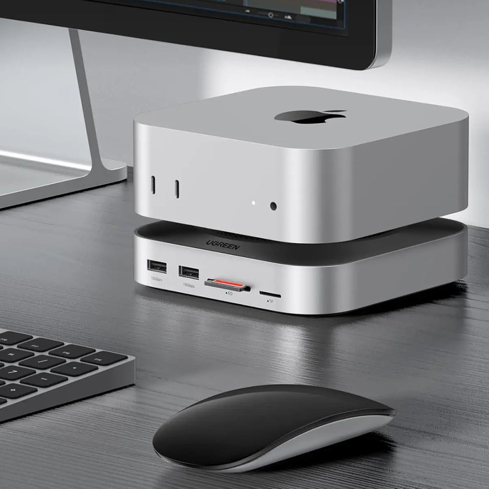 Πολυλειτουργικός Hub GREEN CM841 (65487) για Apple Mac Mini M4 / Mini M4 Pro, Μαύρο