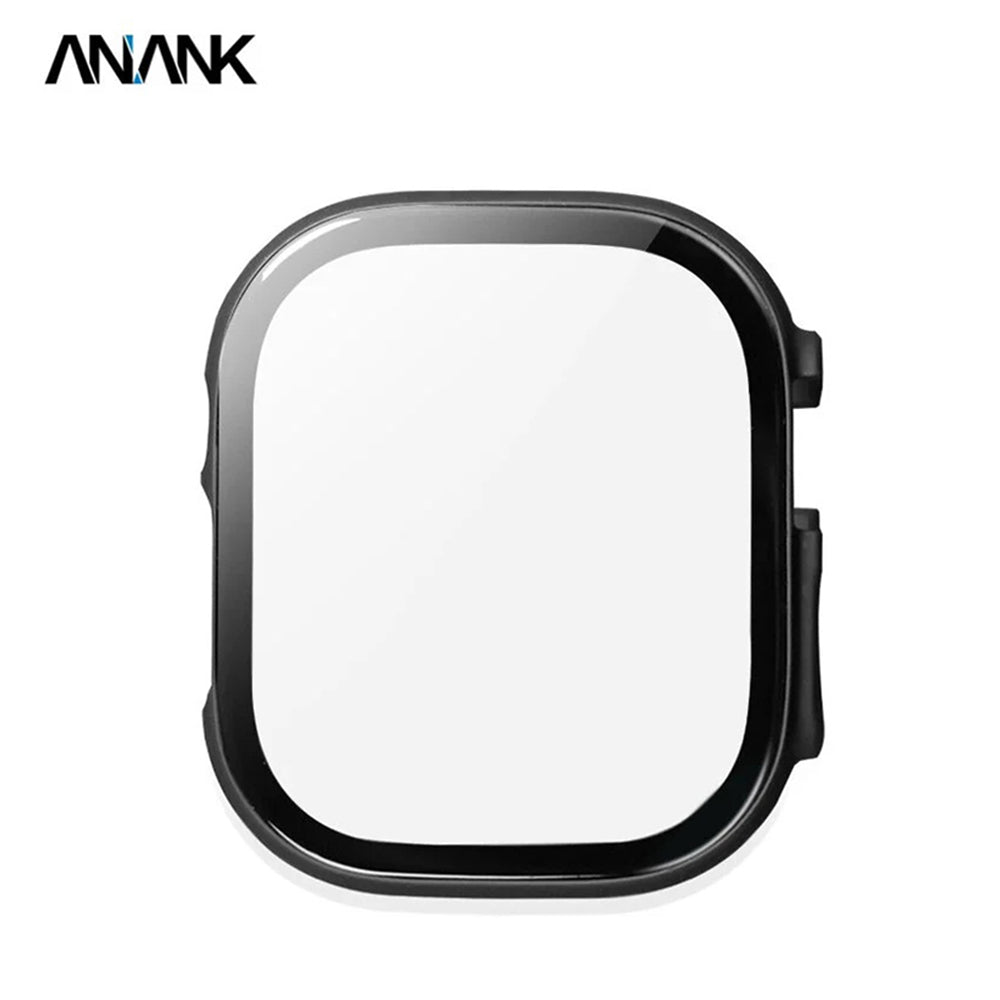 Anank Screen Guard Case for Apple Watch Series 7 41mm, Black