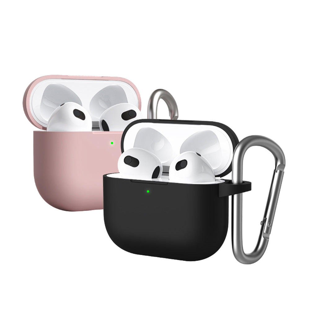 Blueo Liquid Case for Apple AirPods 3, Black