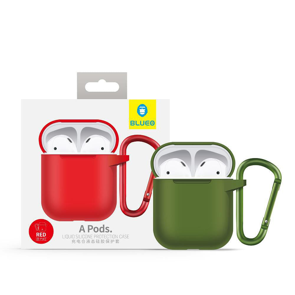 Θήκη Blueo Liquid για Apple AirPods Gen 1, Ροζ