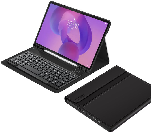 Θήκη με Πληκτρολόγιο για Lenovo Idea Tab Pro, Tech-Protect, SC PEN, Μαύρη