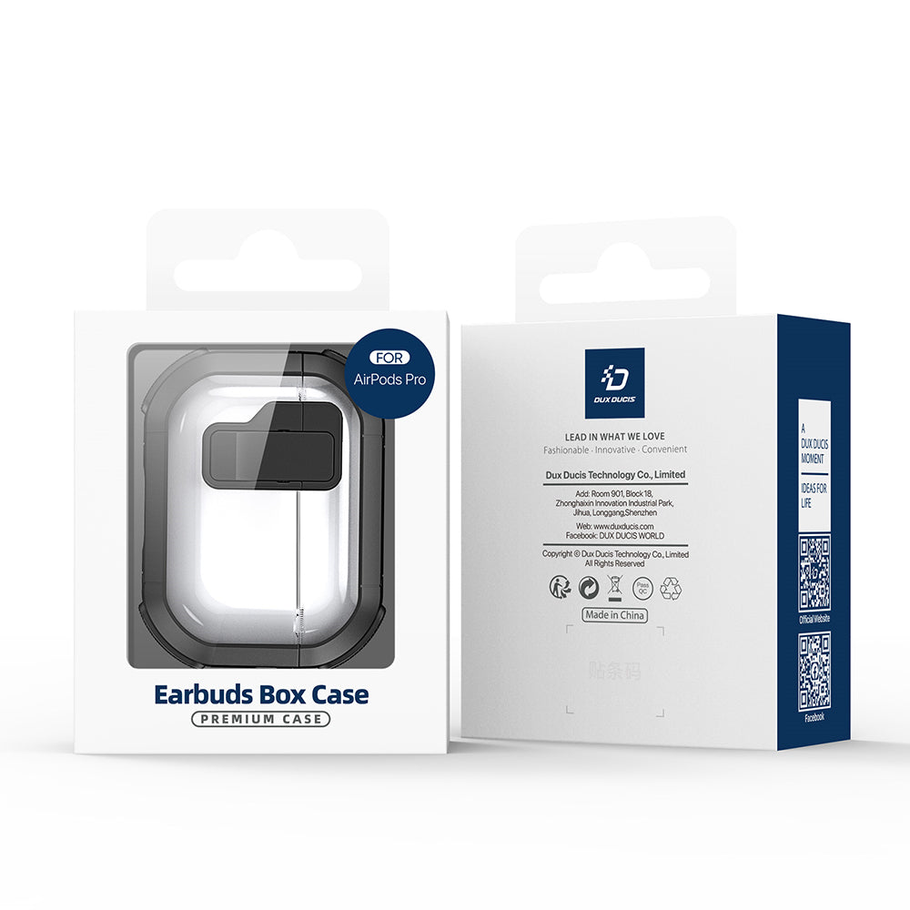 DUX DUCIS PECN Case for Apple AirPods 4, White Pink
