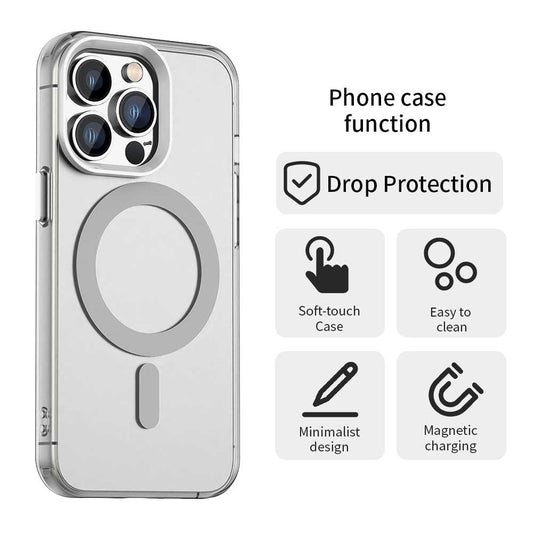 Θήκη MagSafe για Apple iPhone 13 Pro, Techsuit, CandyCase, Λευκή