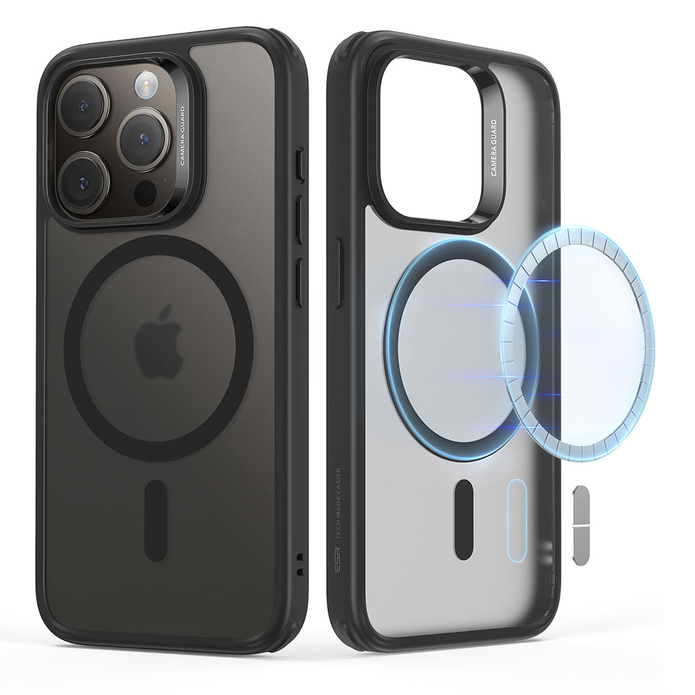 Θήκη MagSafe για Apple iPhone 15 Pro Max, ESR, Classic Hybrid, Ματ Μαύρη