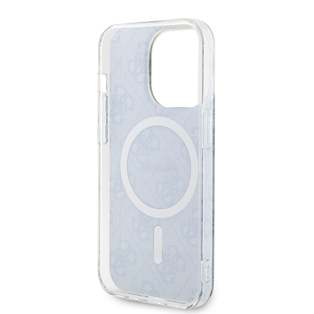 Θήκη MagSafe για Apple iPhone 15 Pro Max, Guess, IML 4G, Μπλε
