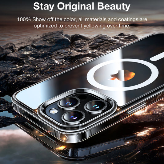 Θήκη MagSafe για Apple iPhone 15 Pro Max, Torras, Diamond, Διαφανής