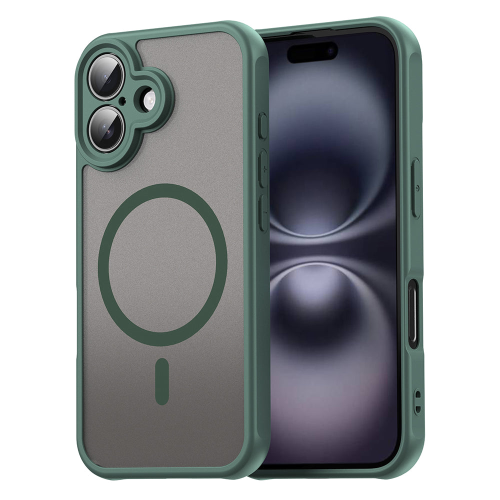 Θήκη MagSafe για Apple iPhone 16 Plus, Techsuit, HaloFrost II, Πράσινο