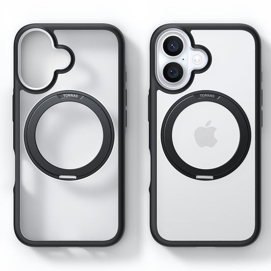 Θήκη MagSafe για Apple iPhone 16 Plus, Torras, Ostand R Fusion, Μαύρη