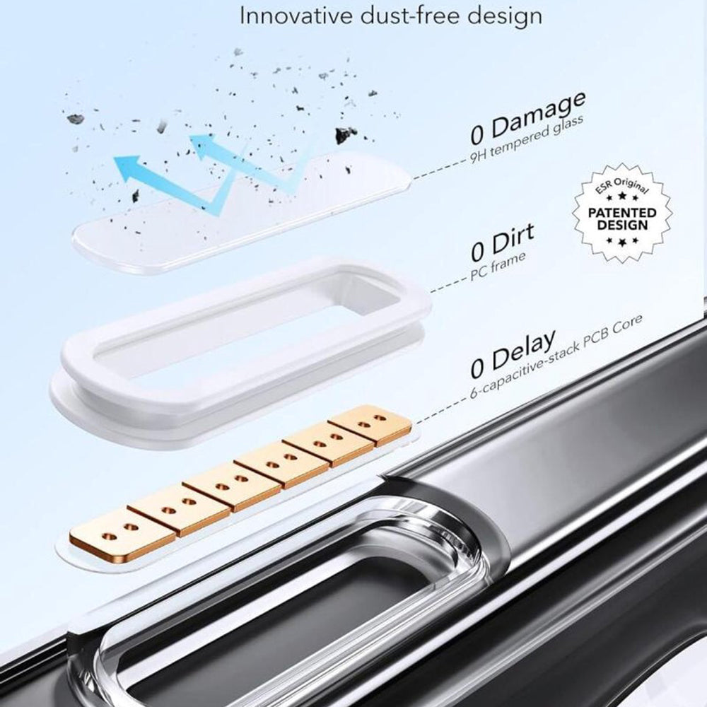 Θήκη MagSafe για Apple iPhone 16 Pro, ESR, Classic Hybrid Kickstand Slide, Ματ Μαύρη