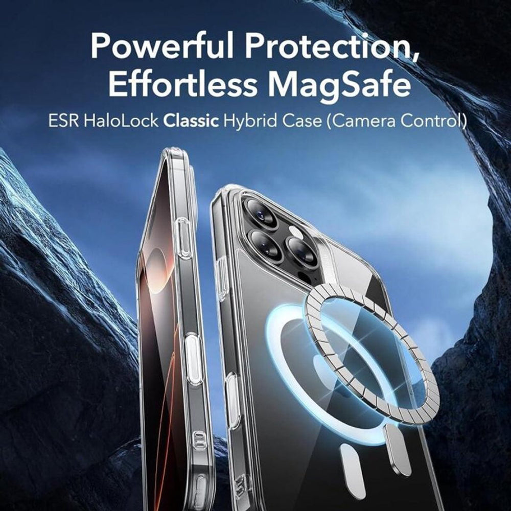 MagSafe Case for Apple iPhone 16 Pro, ESR, Classic Hybrid Slide, Transparent