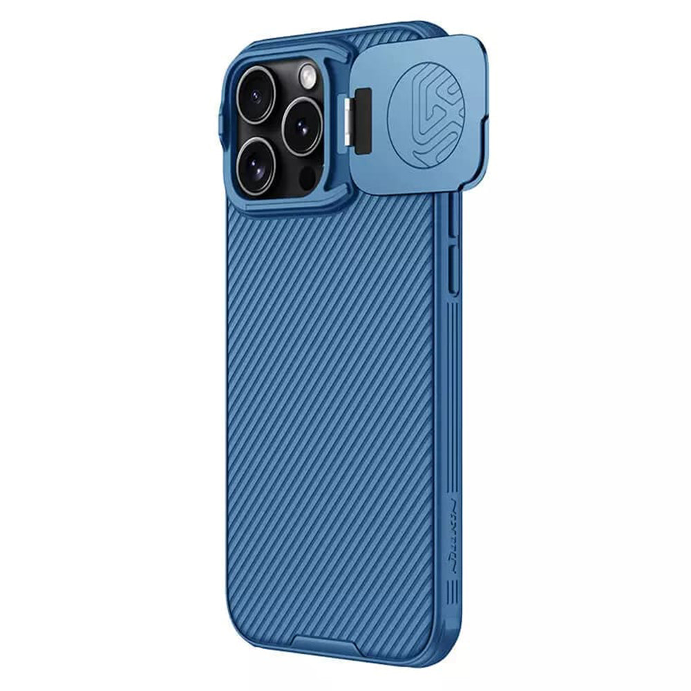 MagSafe Case for Apple iPhone 16 Pro, Nillkin, CamShield Prop, Blue