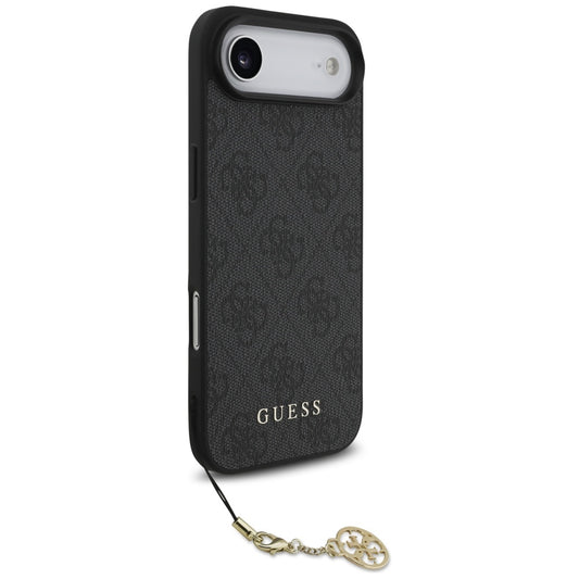 Θήκη MagSafe για Apple iPhone 17 Air, Guess, 4G Charm Cradle, Μαύρη