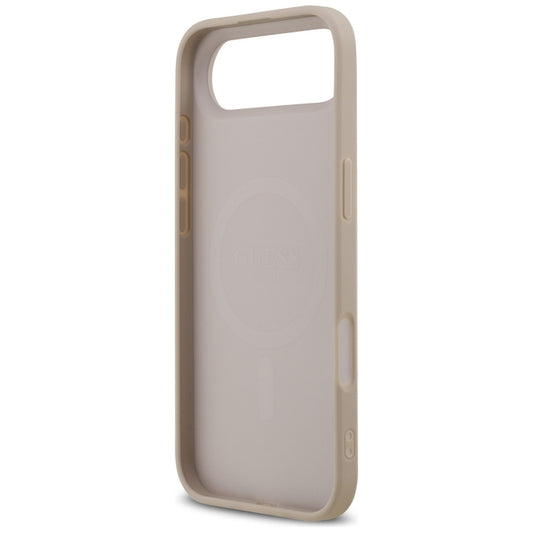 Θήκη MagSafe για Apple iPhone 17 Air, Guess, 4G Ring Classic Logo, Ροζ