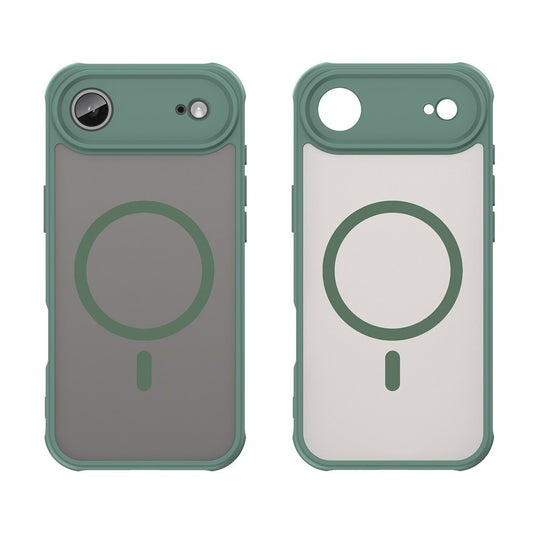 MagSafe Case for Apple iPhone 17 Air, Techsuit, HaloFrost II, Green