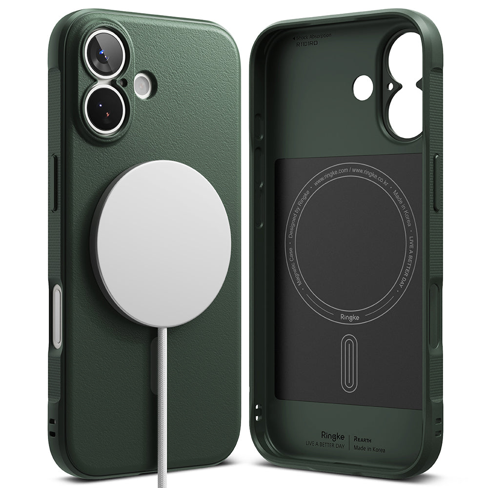 MagSafe Case for Apple iPhone 17, Ringke, Onyx, Dark Green