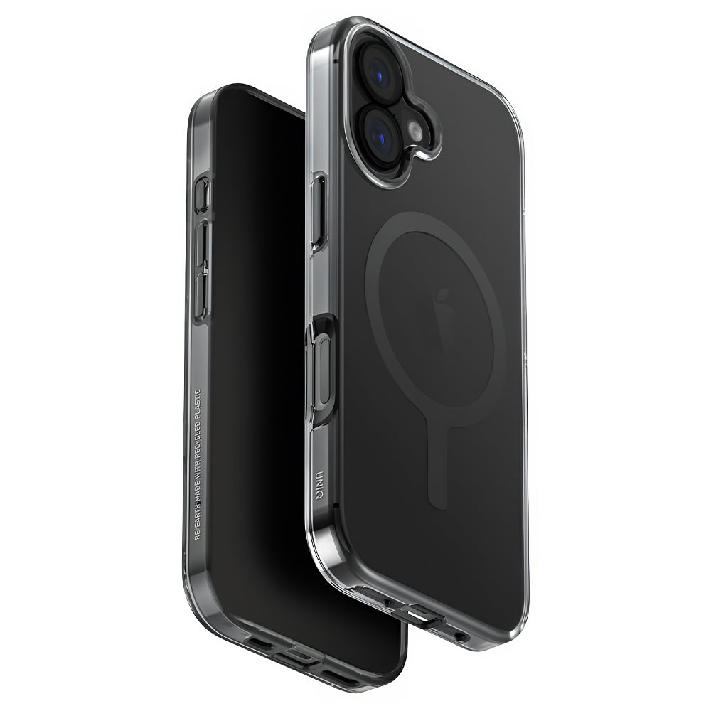MagSafe Case for Apple iPhone 17, UNIQ, Clario MagClick, Smoke