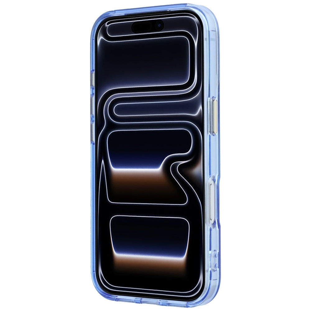 Θήκη MagSafe για Apple iPhone 18 Pro / 17 Pro, Guess, Ring Stand Script Metal Logo, Μπλε