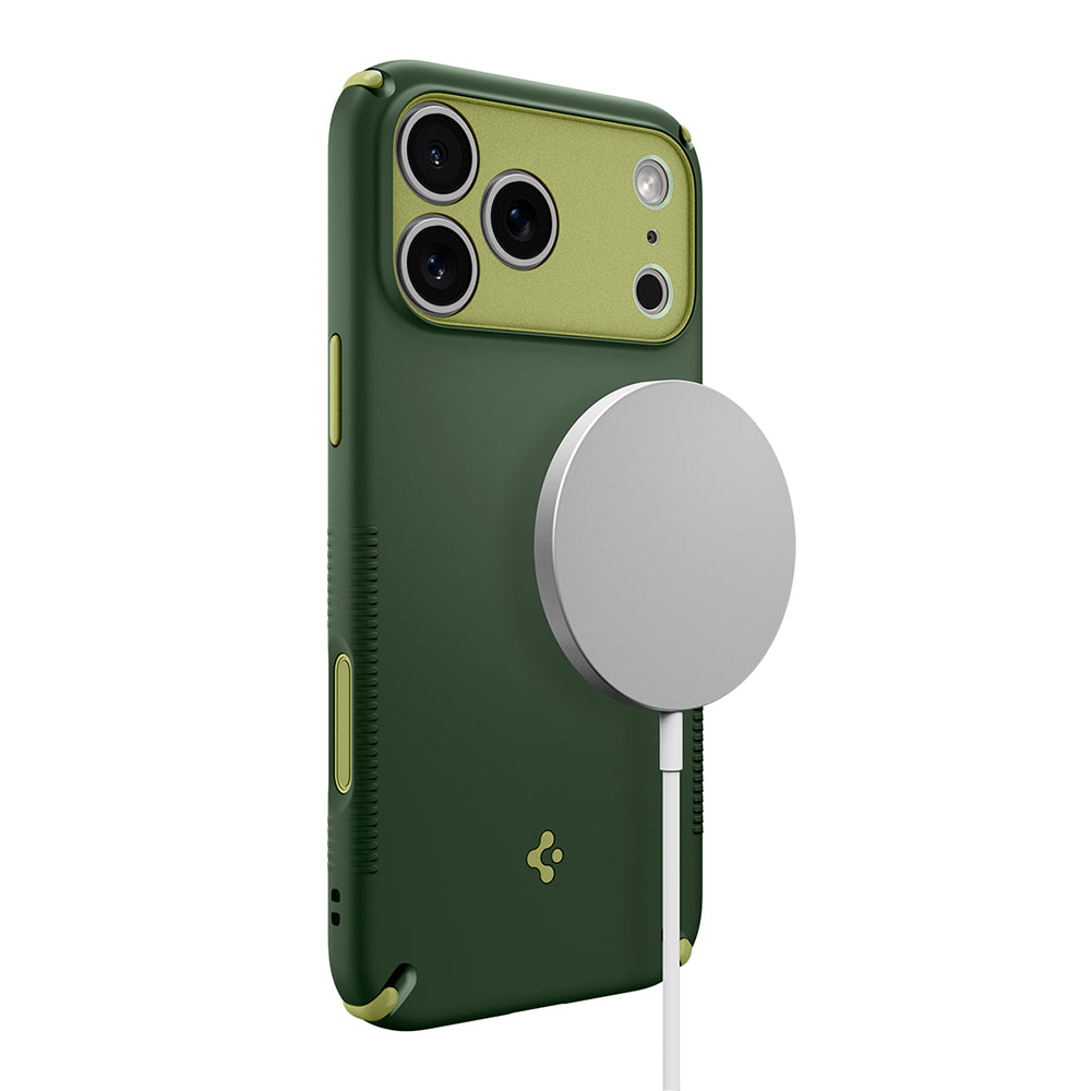 Θήκη MagSafe για Apple iPhone 18 Pro / 17 Pro, Spigen, Caseology Nano Pop Hybrid, Πράσινο ACS12176