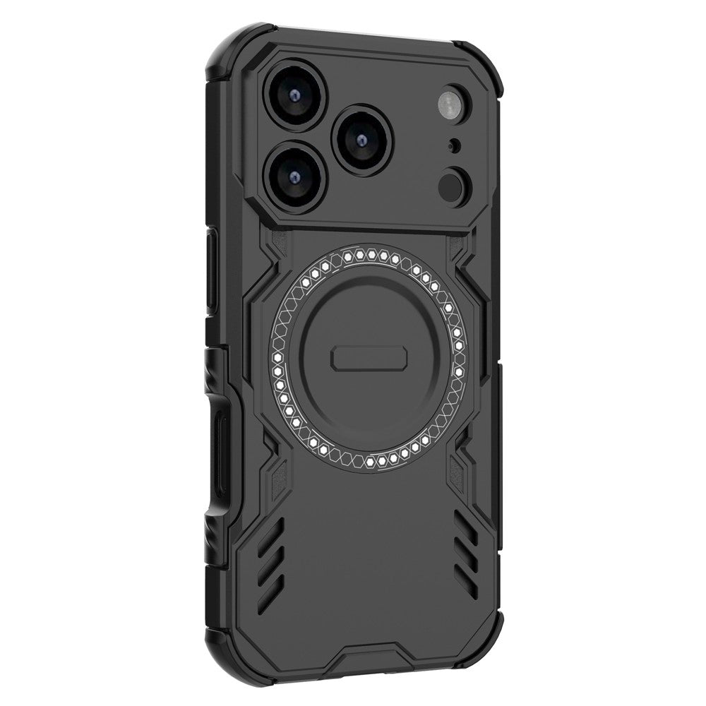 Θήκη MagSafe για Apple iPhone 18 Pro / 17 Pro, Techsuit, ArmorMag, Μαύρη