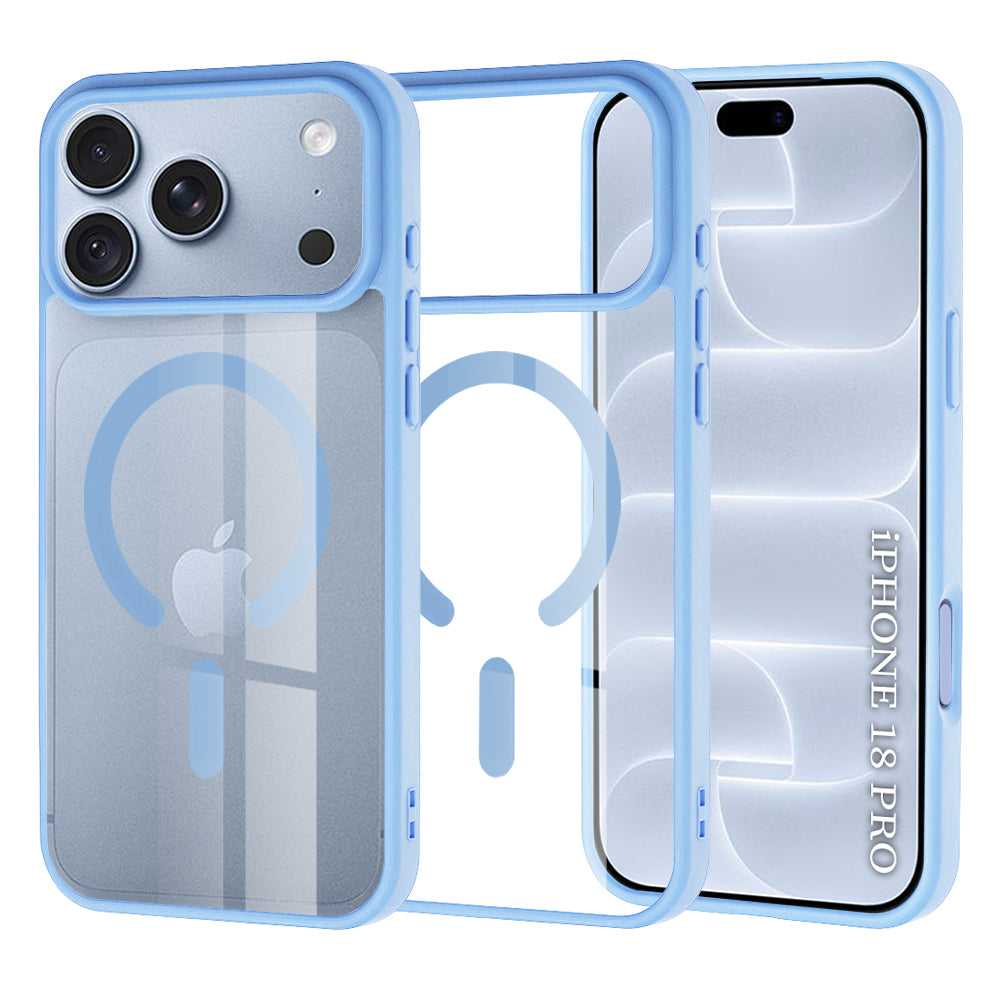 MagSafe Case for Apple iPhone 18 Pro / 17 Pro, Techsuit, Pro, Blue