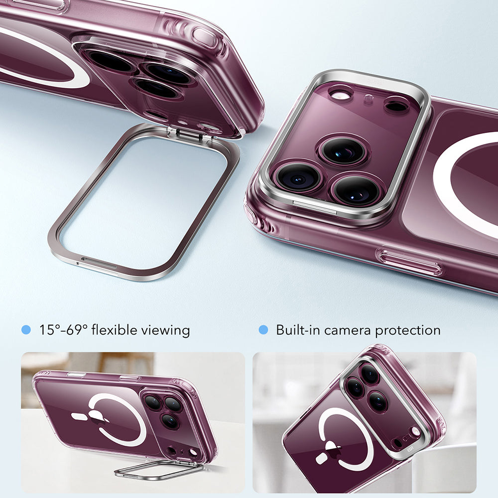 Θήκη MagSafe για Apple iPhone 18 Pro Max / 17 Pro Max, ESR, Classic Hybrid Kickstand, Διαφανής