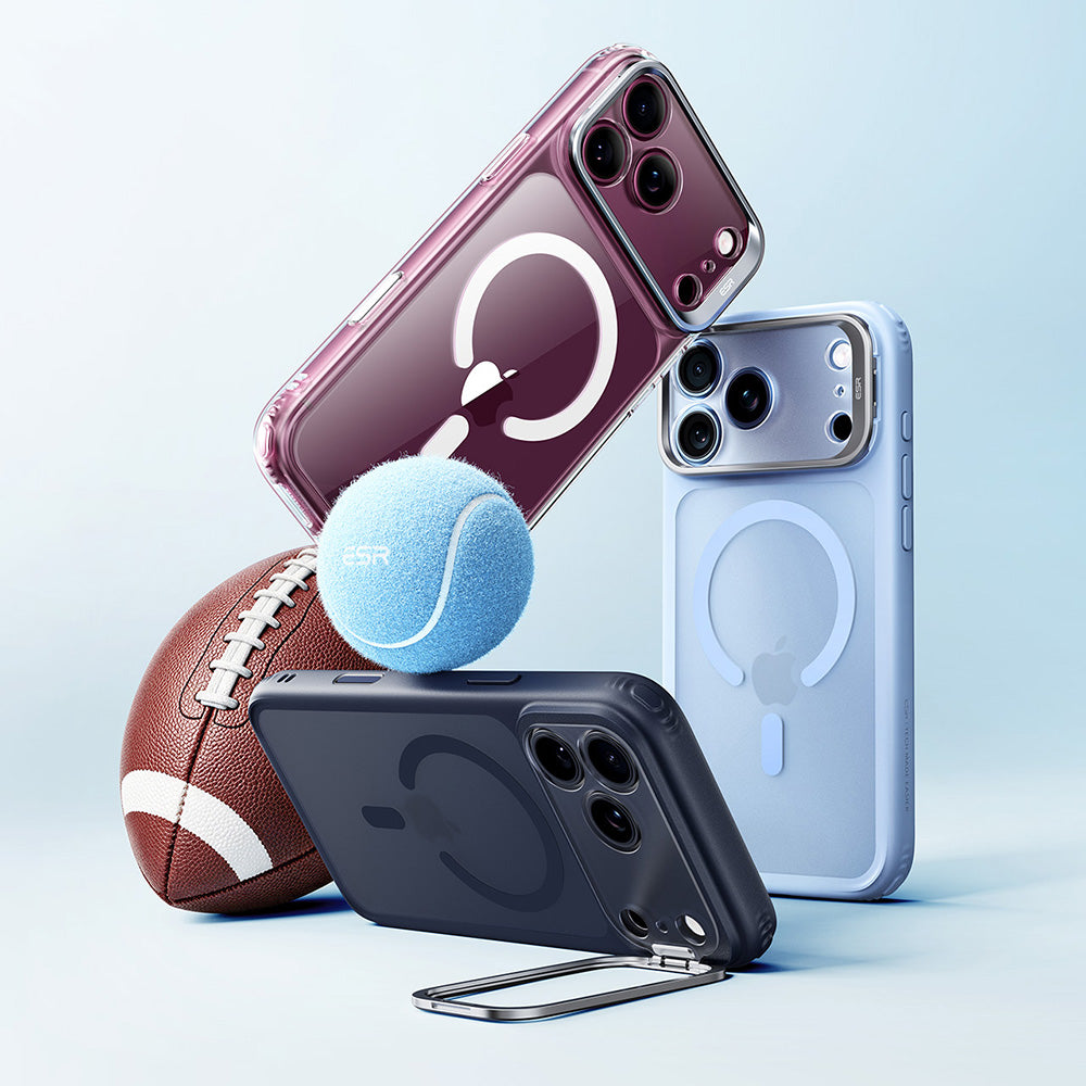 Θήκη MagSafe για Apple iPhone 18 Pro Max / 17 Pro Max, ESR, Classic Hybrid Kickstand, Διαφανής