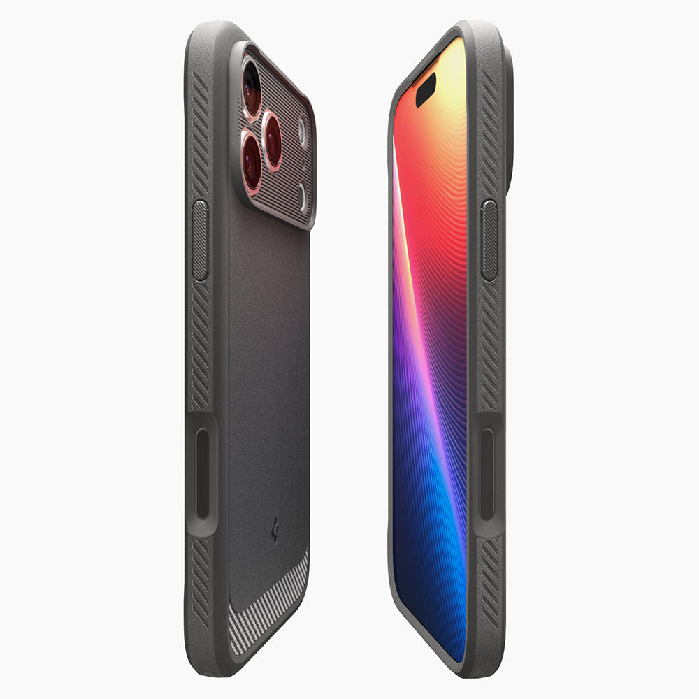 Θήκη MagSafe για Apple iPhone 18 Pro Max / 17 Pro Max, Spigen, Rugged Armor, Γκρι ACS12110