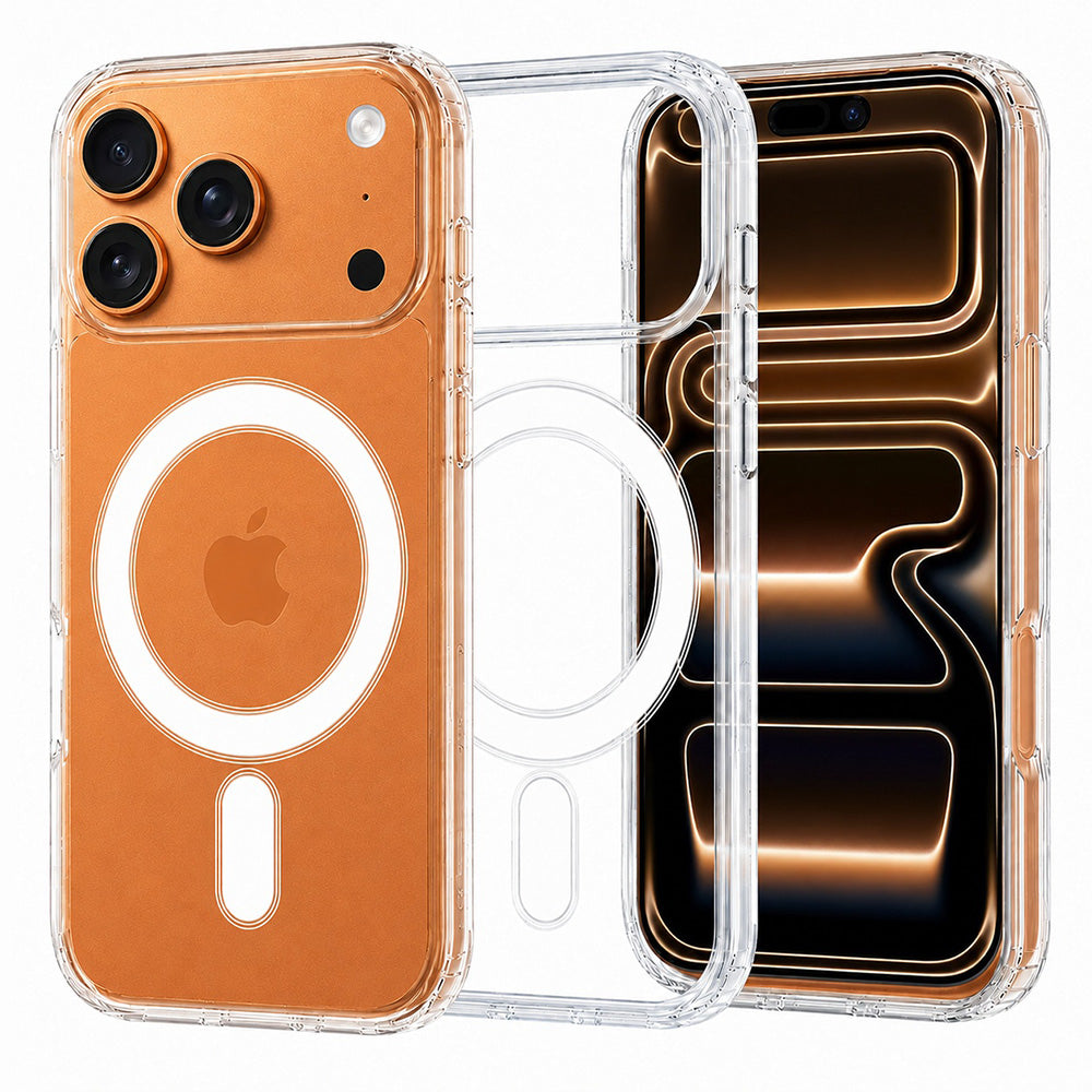 Θήκη MagSafe για Apple iPhone 18 Pro Max / 17 Pro Max, Techsuit, Pro, Διαφανής