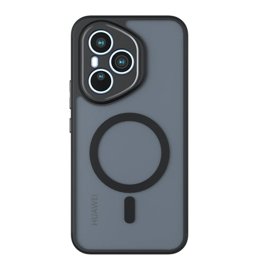 Θήκη MagSafe για Honor 400 Pro, Techsuit, PureFrost, Μαύρο Σατινέ