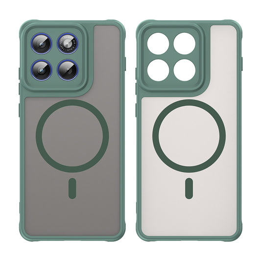 Θήκη MagSafe για Motorola Edge 70, Techsuit, HaloFrost II, Πράσινο