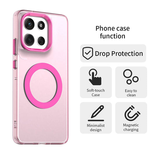 Θήκη MagSafe για Motorola Moto G86, Techsuit, CandyCase, Ροζ