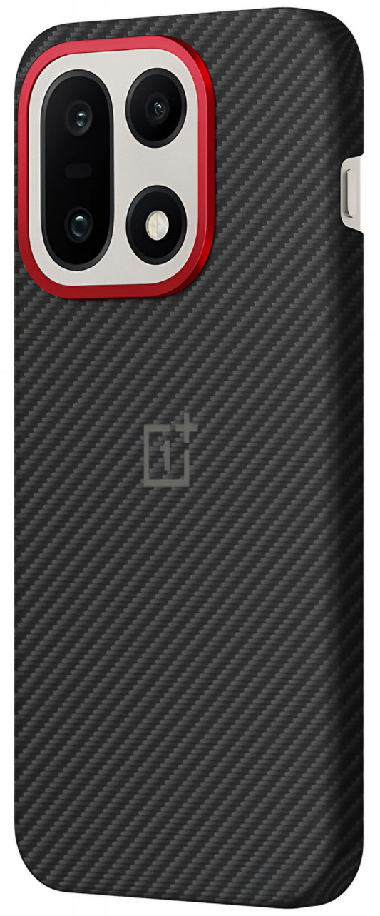 Θήκη για OnePlus 15, Μαγνητική από Αραμιδική Ίνα, Μαύρη 5431102021